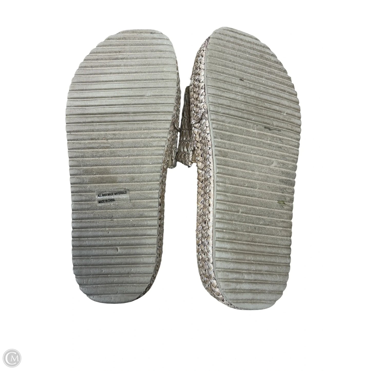 Sandals Heels Platform By Dolce Vita In Tan, Size: 8.5