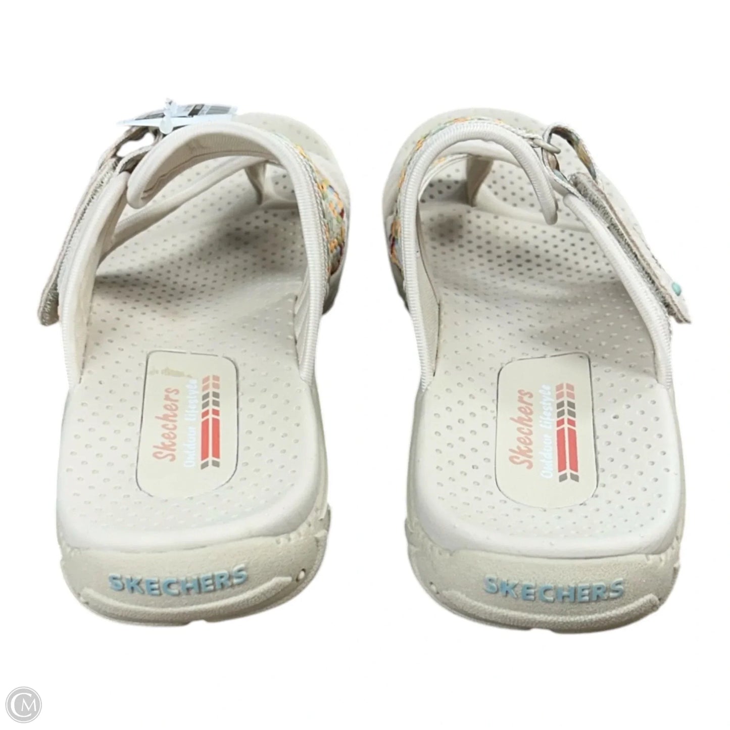 Sandals Flats By Skechers In Tan, Size: 9