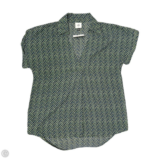Top Short Sleeve By Cabi In Multi-colored, Size: Xs