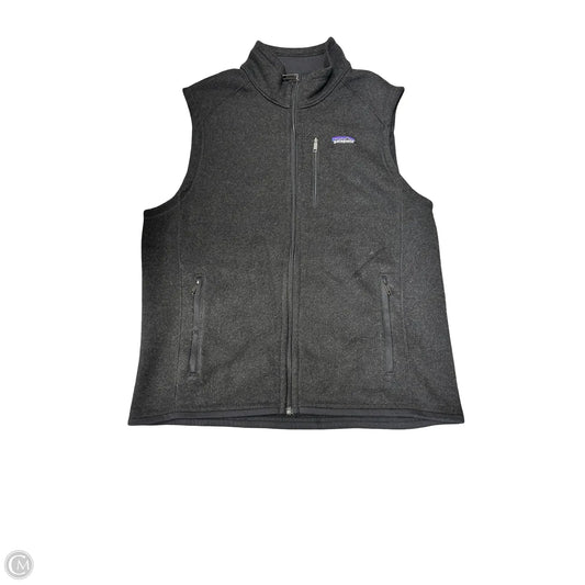 Vest Fleece By Patagonia In Black, Size: L
