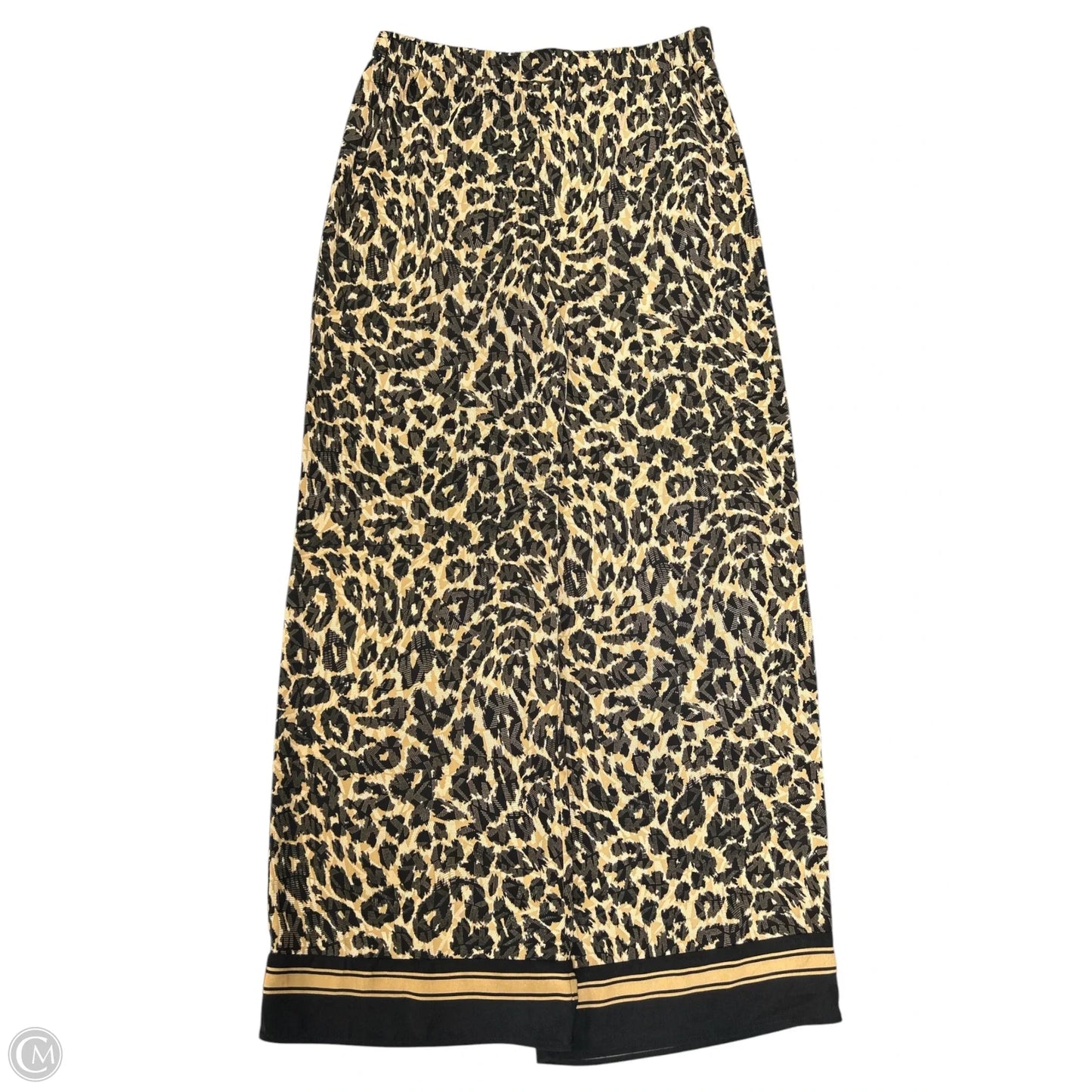 Pants Wide Leg By Michael By Michael Kors In Animal Print, Size: M