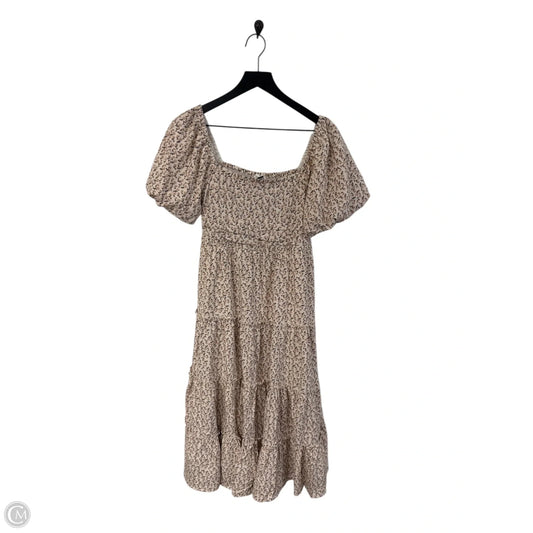 Dress Casual Midi By Altard State In Cream, Size: S