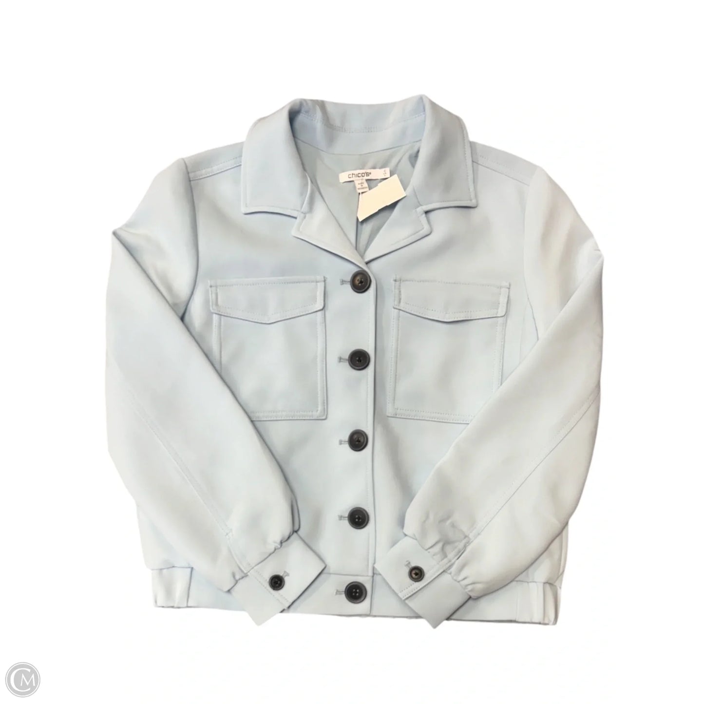 Jacket Other By Chicos In Blue, Size: S
