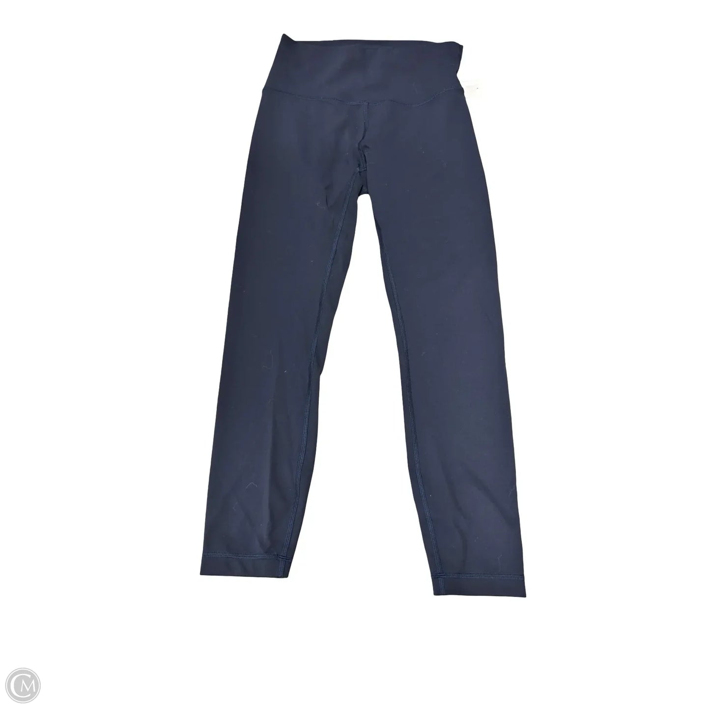 Athletic Leggings By Lululemon In Navy, Size: 8