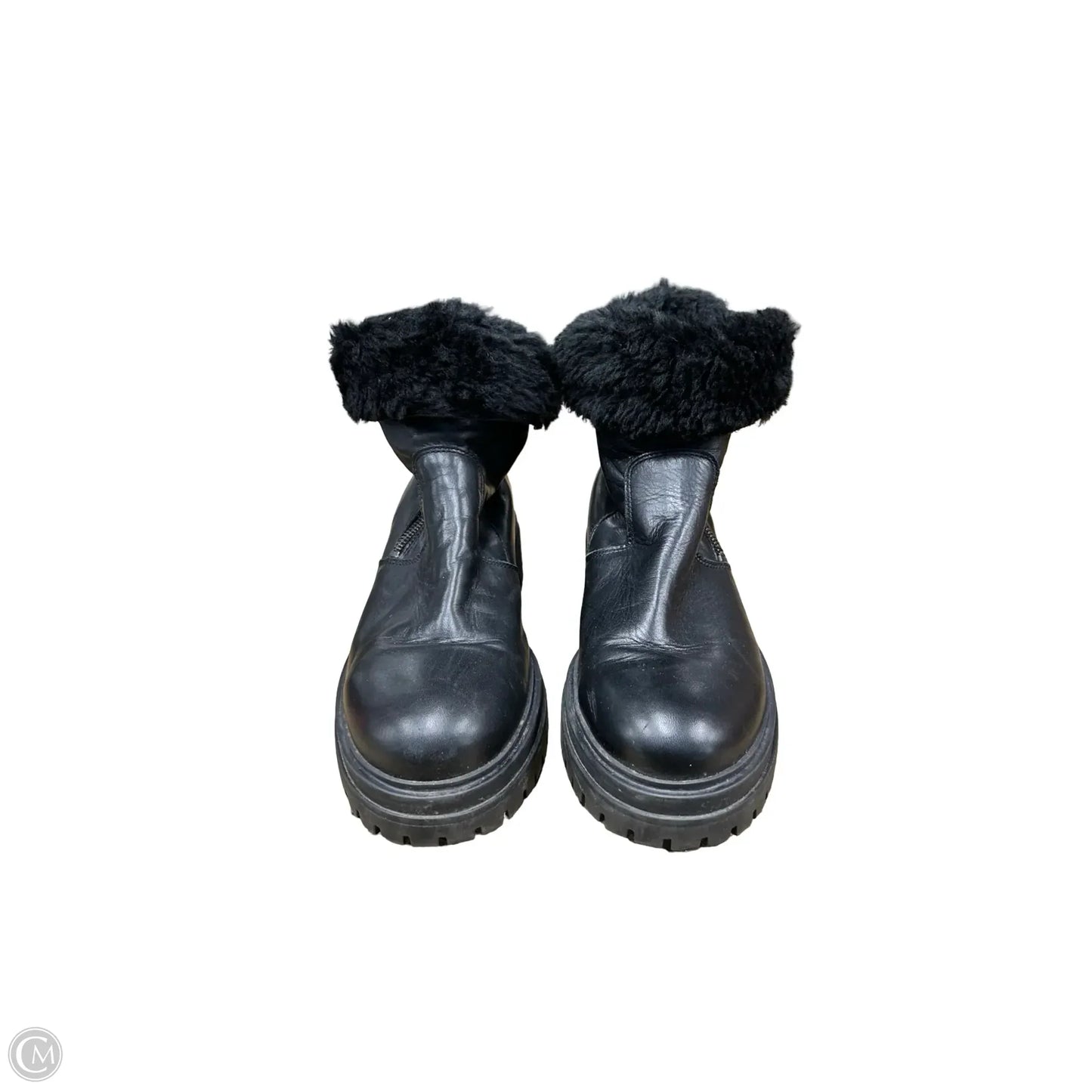 Boots Ankle Flats By Cme In Black, Size: 9.5