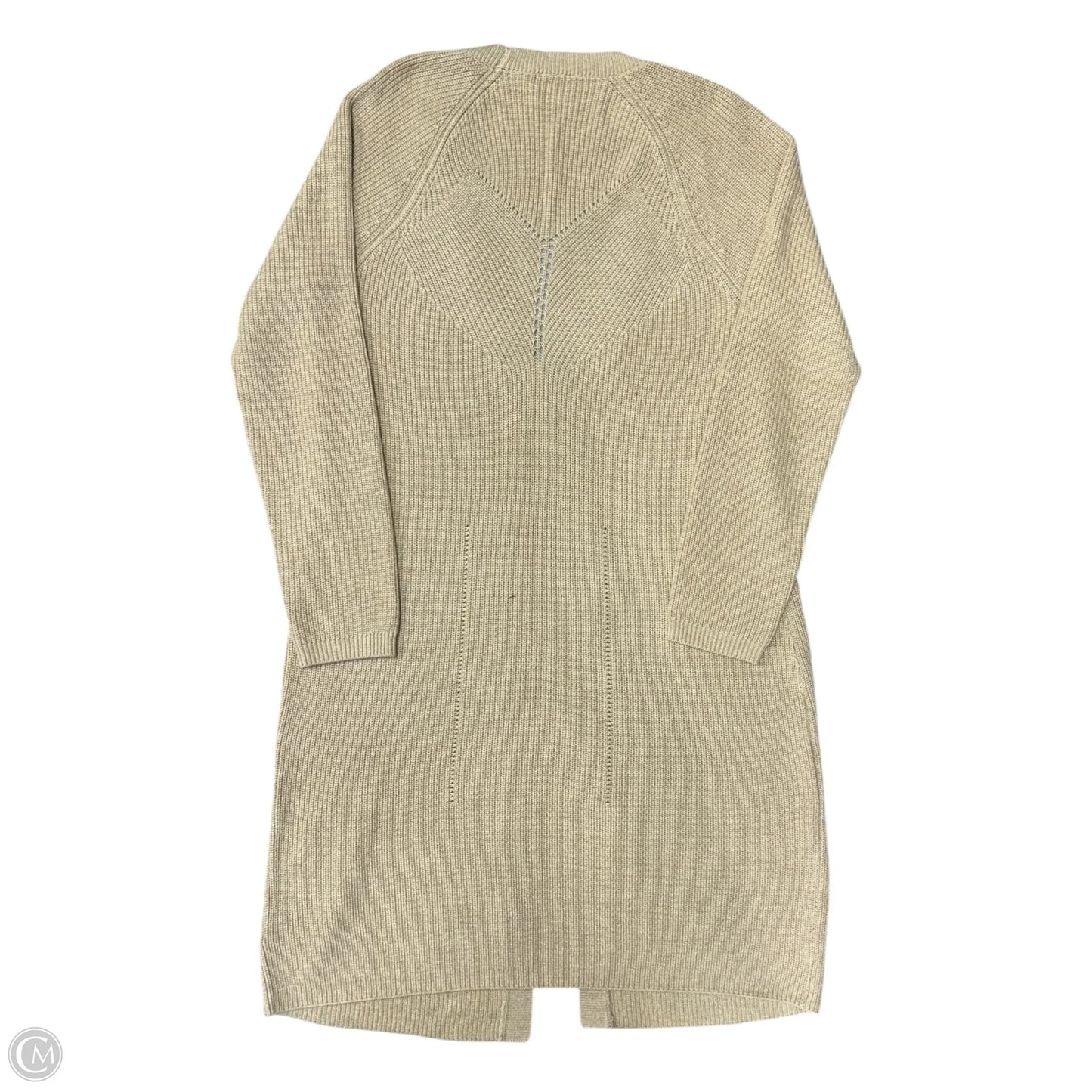 Sweater Cardigan By Cabi In Tan, Size: Xs