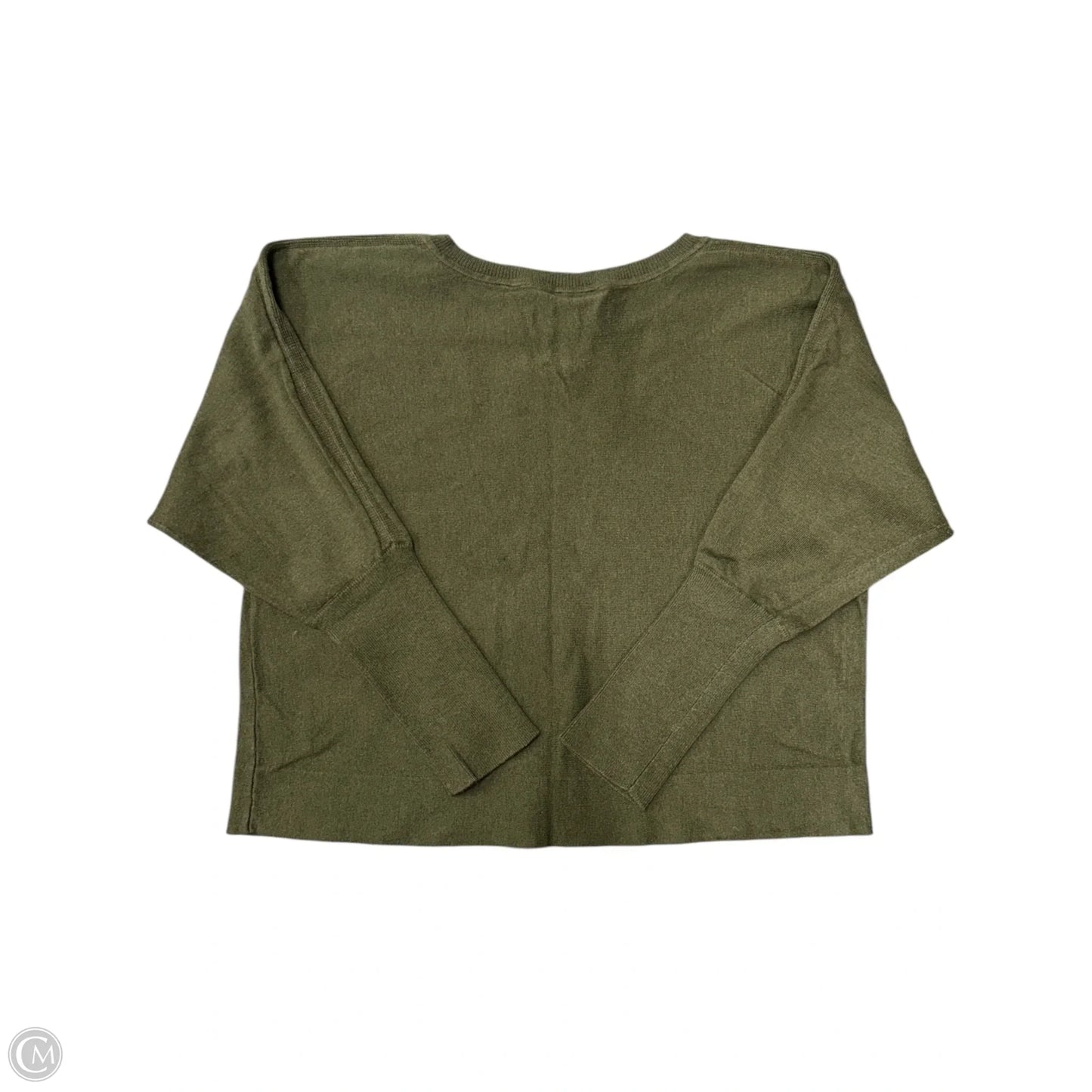 Top Long Sleeve By Cabi In Green, Size: S