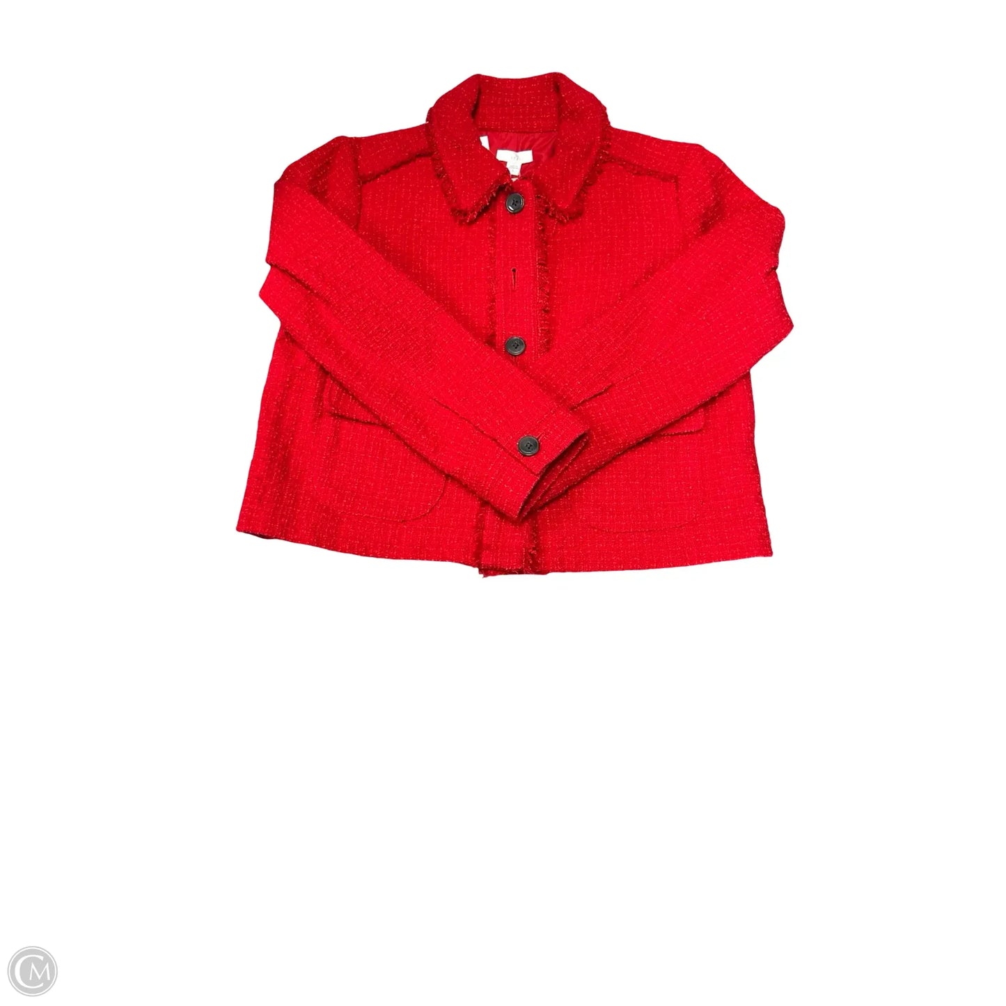 Jacket Other By J. Jill In Red, Size: Sp