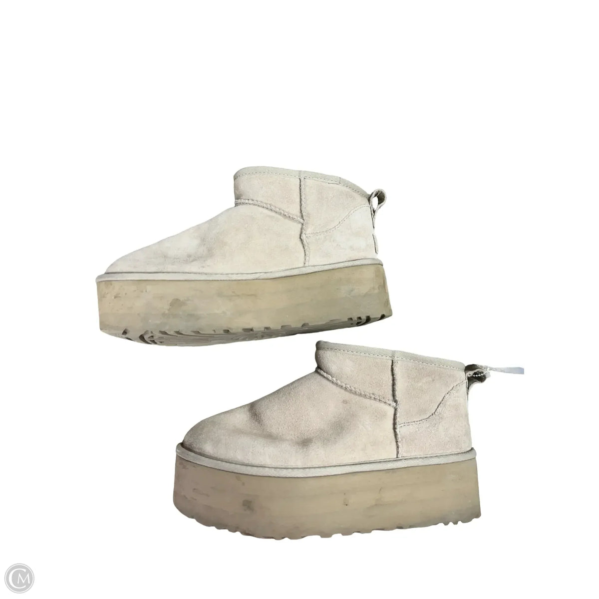Boots Designer By Ugg In Tan, Size: 9