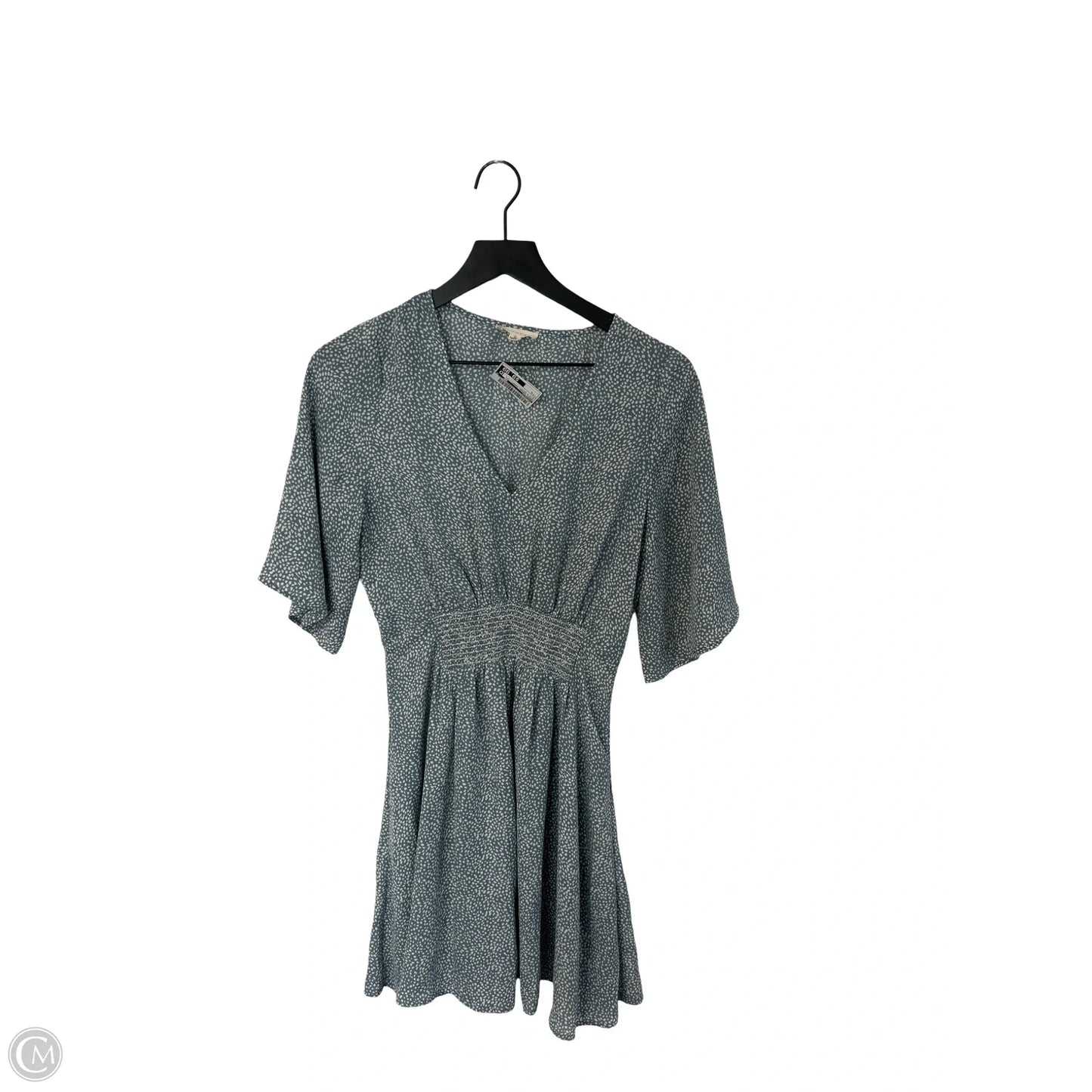 Dress Casual Short By Promesa In Blue & White, Size: S