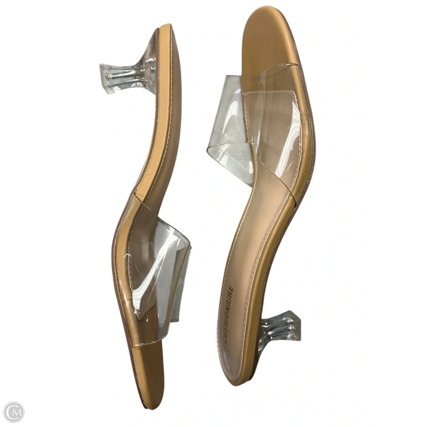 Shoes Heels Kitten By Cushionaire In Tan, Size: 8.5