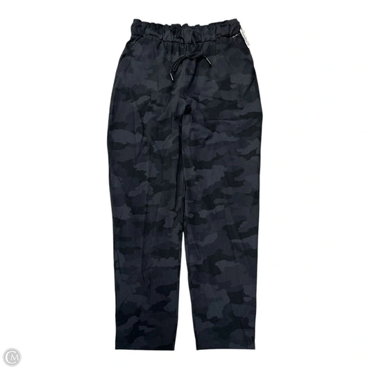Athletic Pants By Lululemon In Camouflage Print, Size: 6