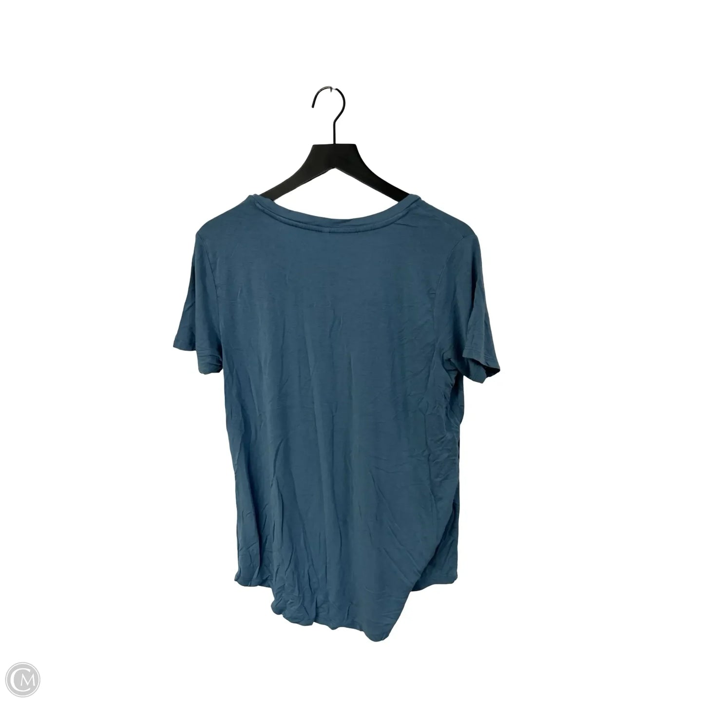 Top Short Sleeve By Z Supply In Blue, Size: L