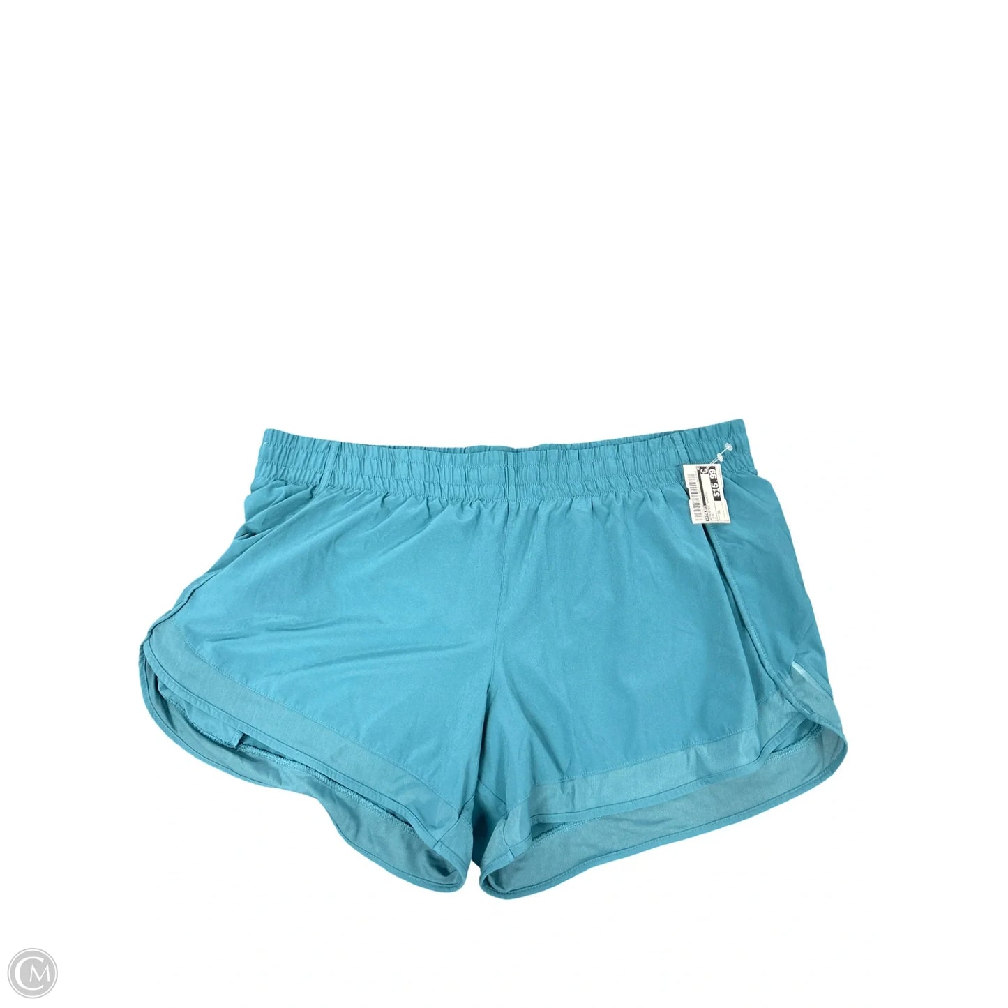 Athletic Shorts By Athleta In Teal, Size: Xl