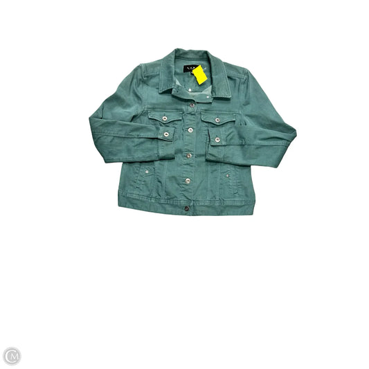 Jacket Denim By Liverpool In Orange Denim, Size: Xl