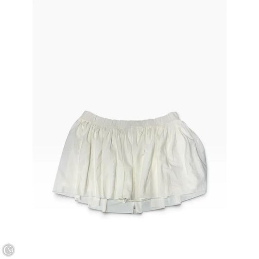 Skort By Anthropologie In Cream, Size: L