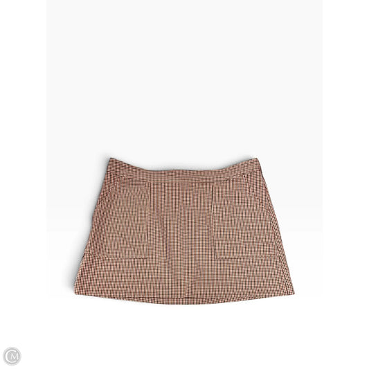 Skirt Mini & Short By A New Day In Red, Size: L
