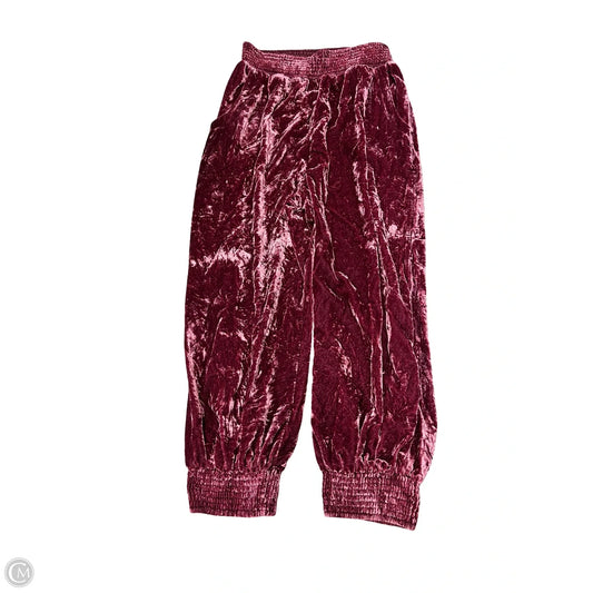 Pants Dress By Anthropologie In Maroon, Size: L