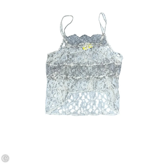 Top Sleeveless By Anthropologie In Cream, Size: Xl
