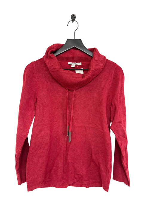 Sweater By Chicos In Red, Size: S