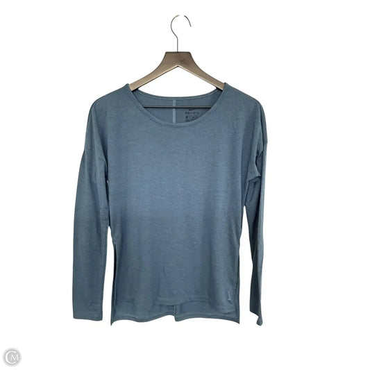 Athletic Top Long Sleeve Crewneck By Nike Apparel In Blue, Size: Xl