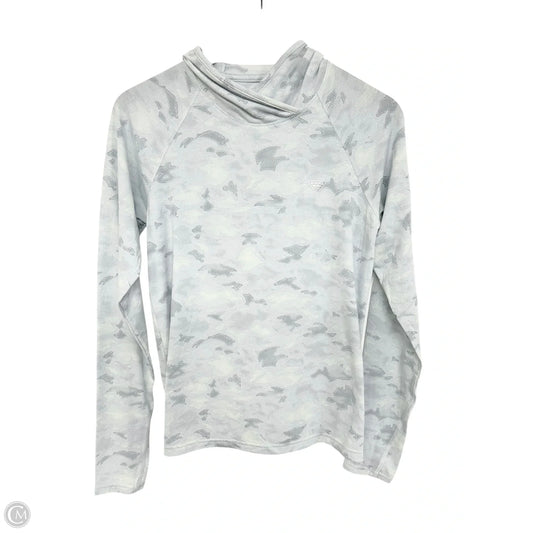 Athletic Top Long Sleeve Hoodie By Columbia In Blue, Size: M