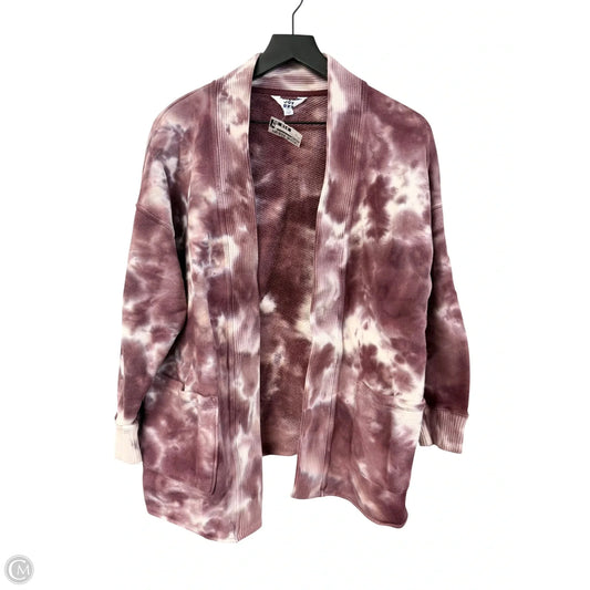 Cardigan By Joy Lab In Tie Dye Print, Size: Xs
