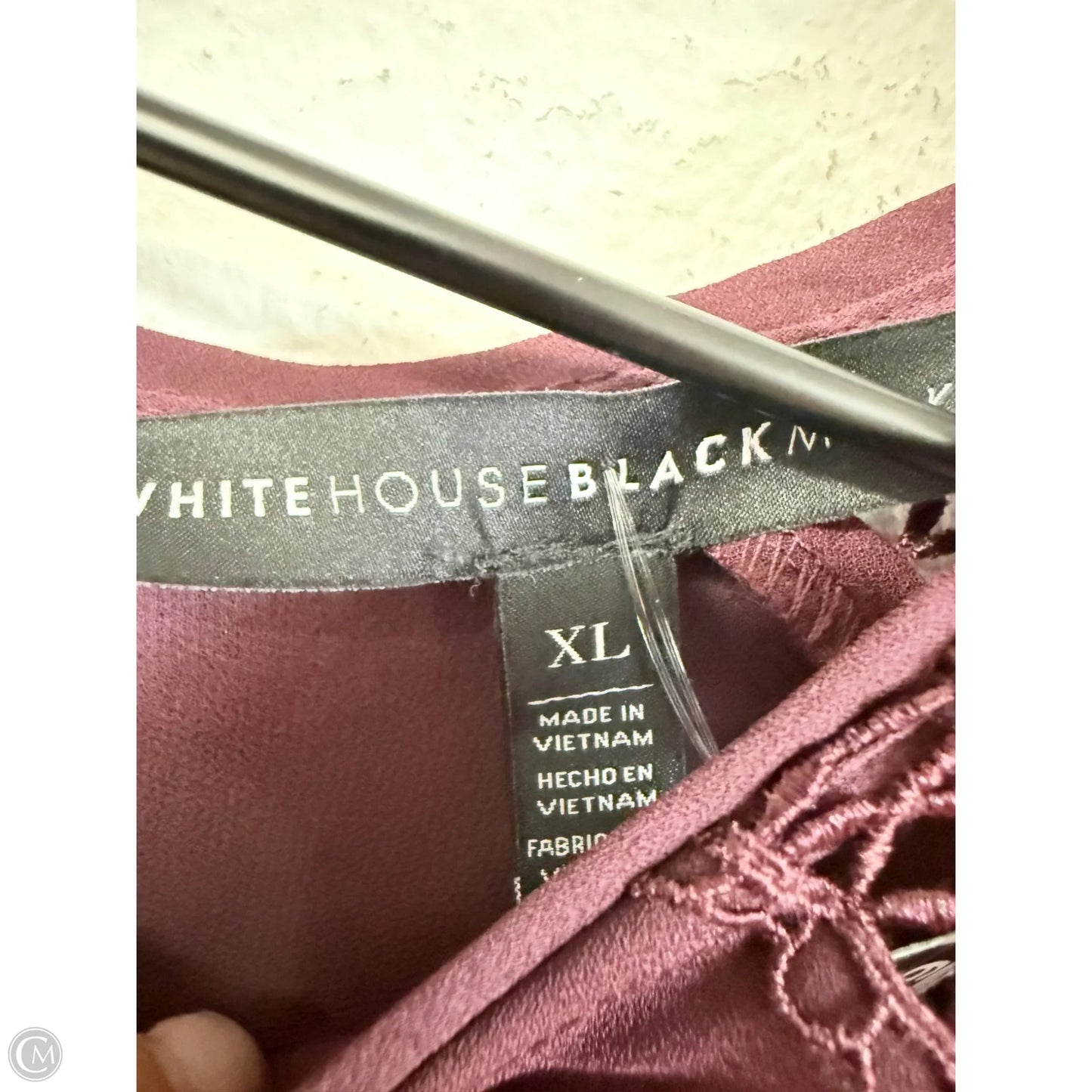 Top Sleeveless By White House Black Market In Purple, Size: Xl