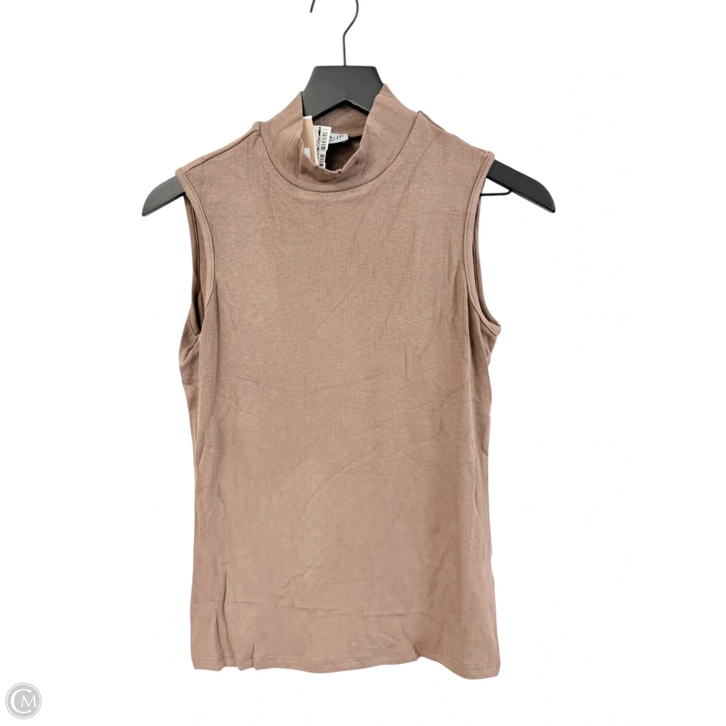 Top Sleeveless Basic By Clothes Mentor In Brown, Size: M