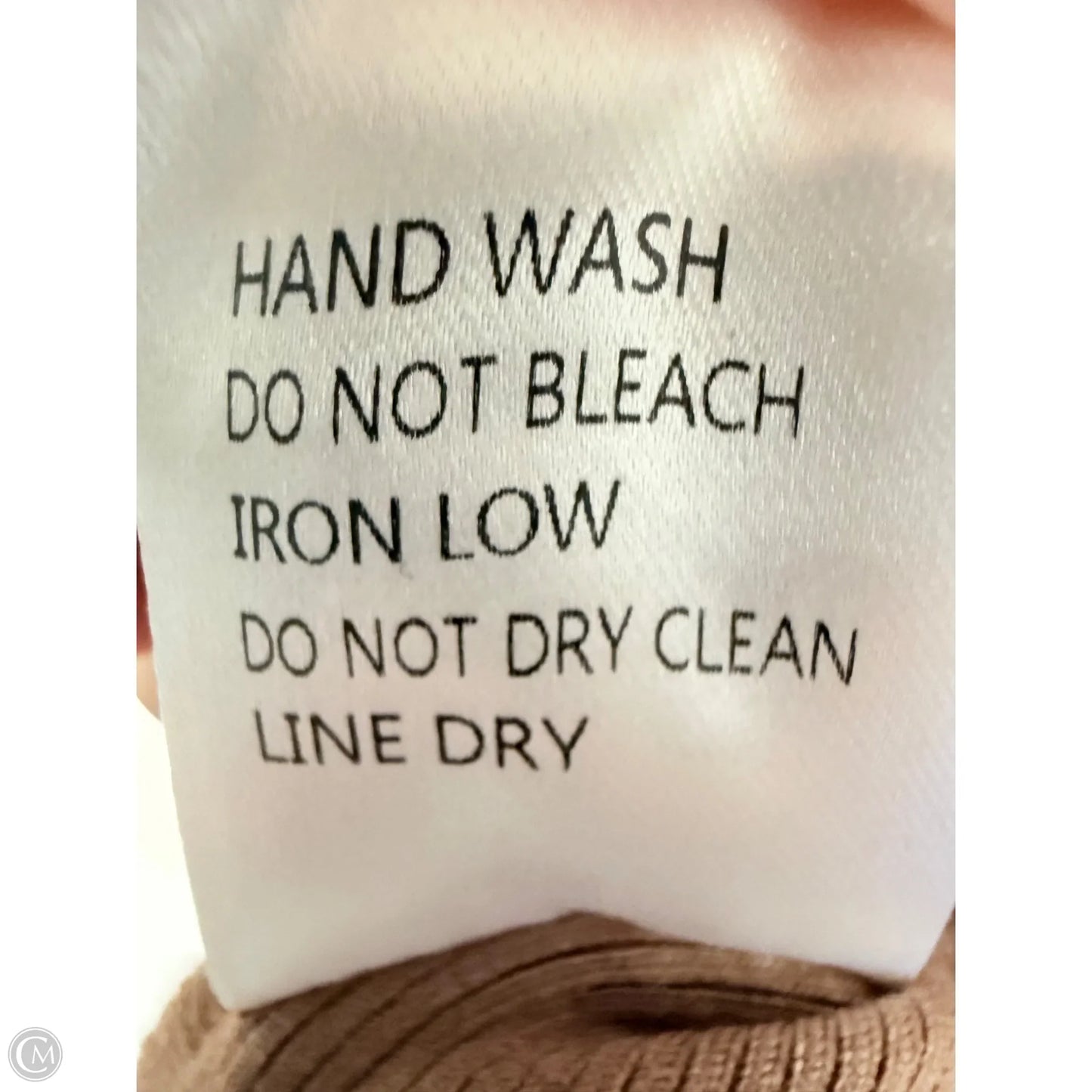 Top Sleeveless Basic By Clothes Mentor In Brown, Size: M