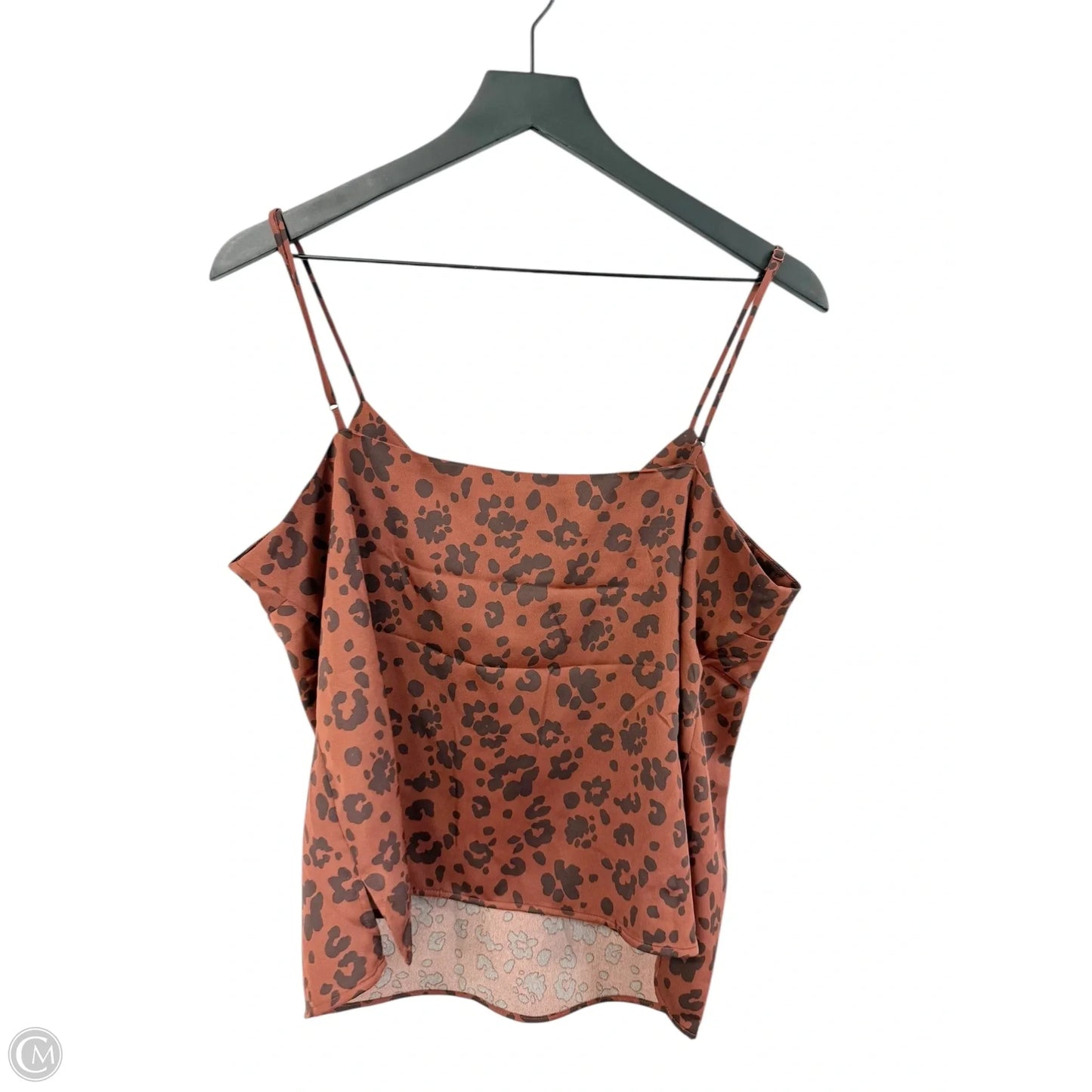 Top Sleeveless By A New Day In Leopard Print, Size: L