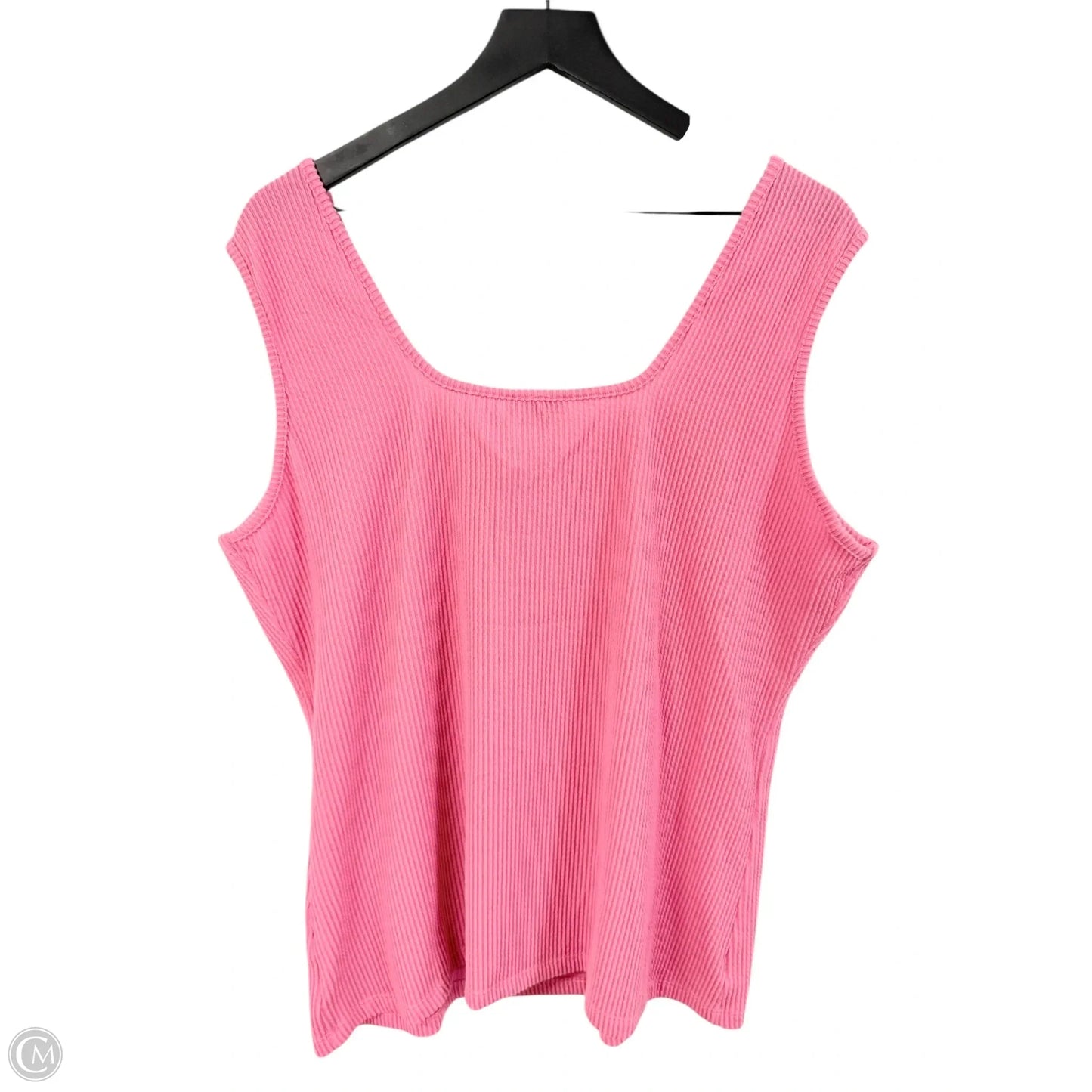 Top Sleeveless By White Birch In Pink, Size: 3x