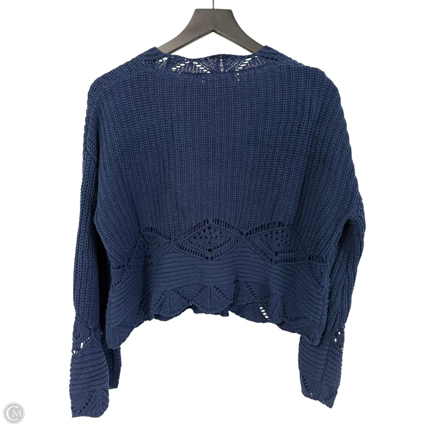Sweater Cardigan By 89th And Madison In Navy, Size: S