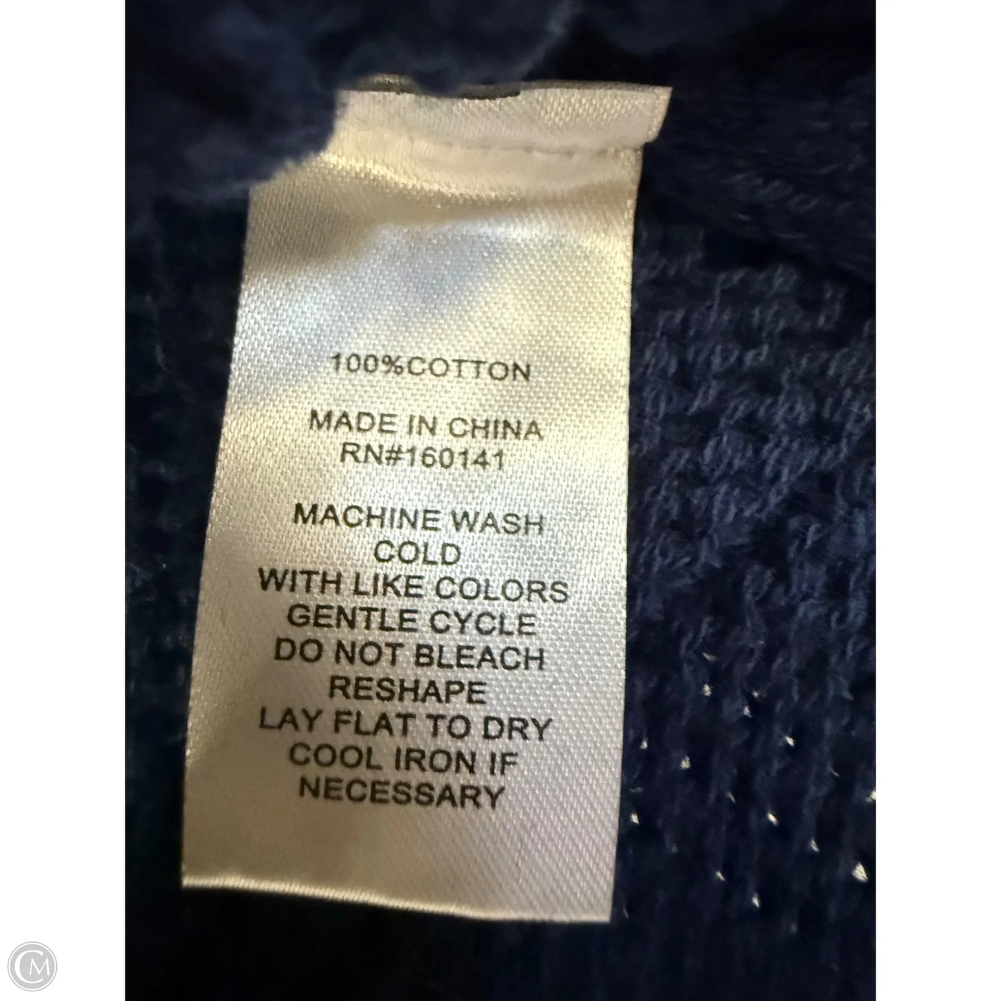 Sweater Cardigan By 89th And Madison In Navy, Size: S
