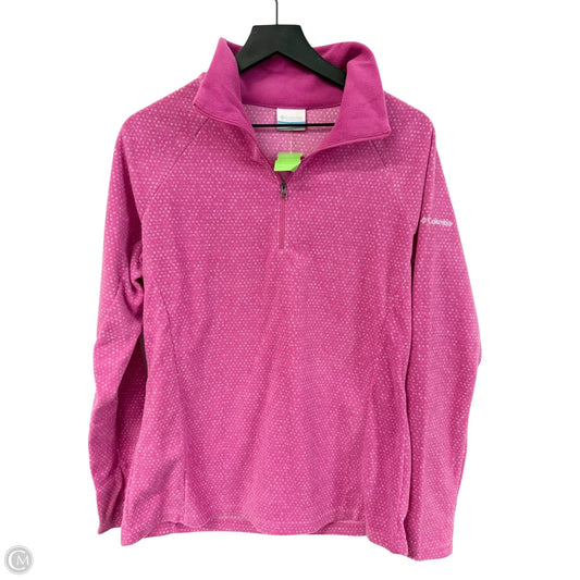 Sweatshirt Collar By Columbia In Pink, Size: L