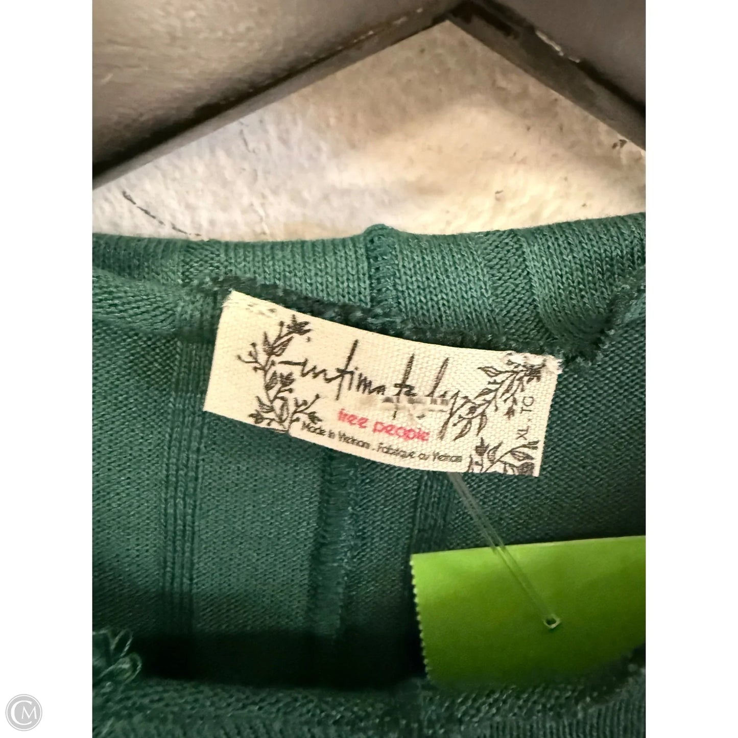 Top Long Sleeve By Free People In Green, Size: Xl