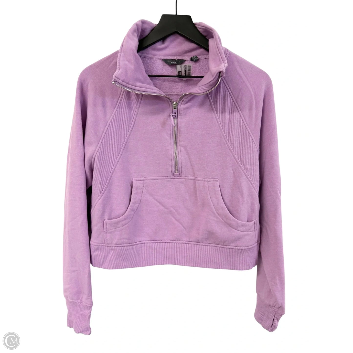 Sweatshirt Collar By Danskin In Purple, Size: S