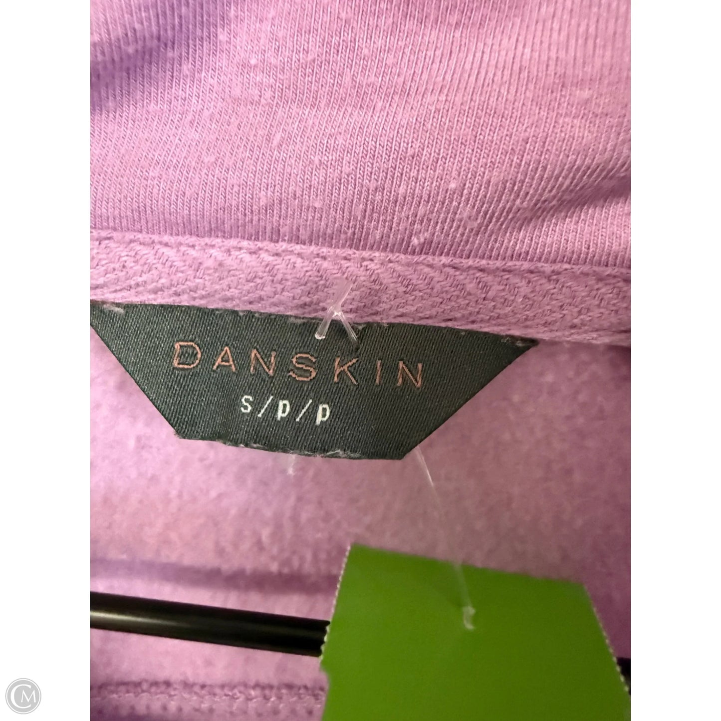 Sweatshirt Collar By Danskin In Purple, Size: S