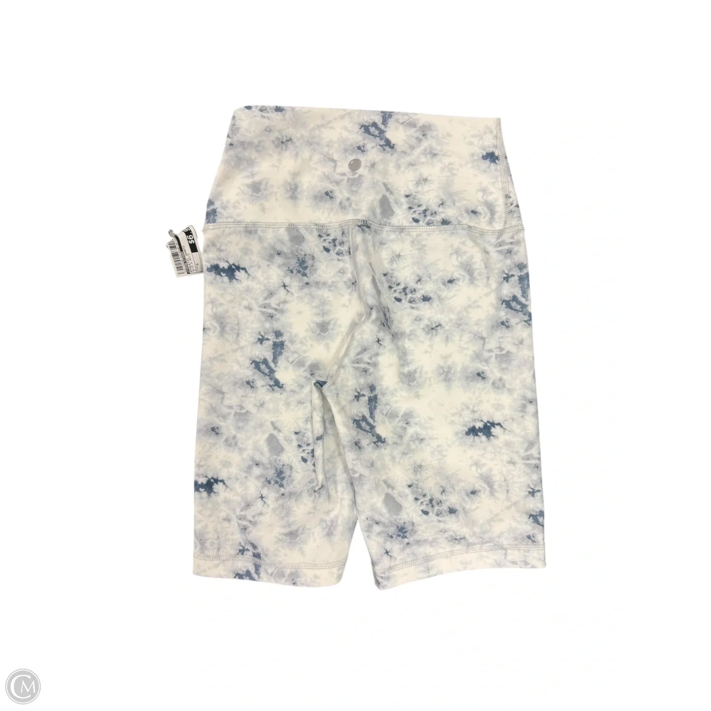 Athletic Shorts By Yogalicious In Blue & White, Size: S