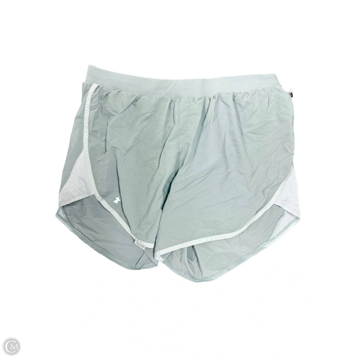 Athletic Shorts By Under Armour In Green, Size: L