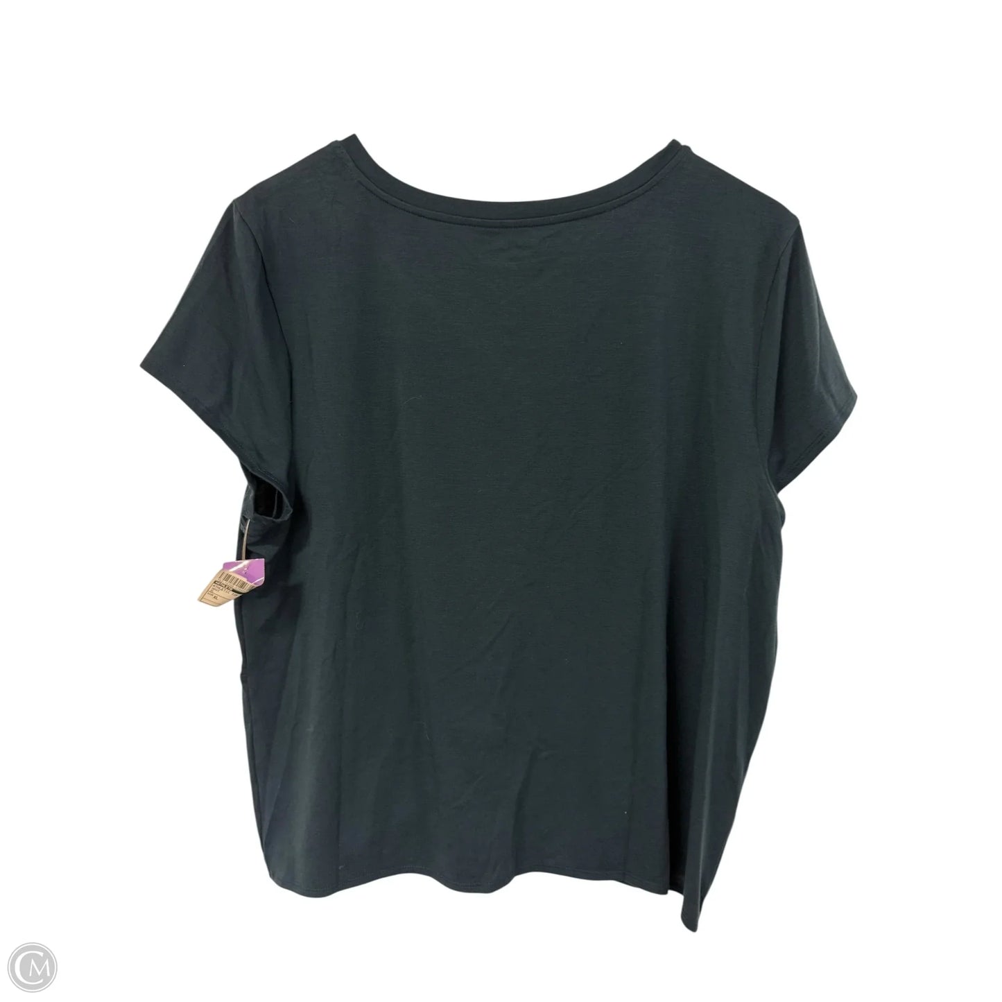 Athletic Top Short Sleeve By Athleta In Navy, Size: Xl