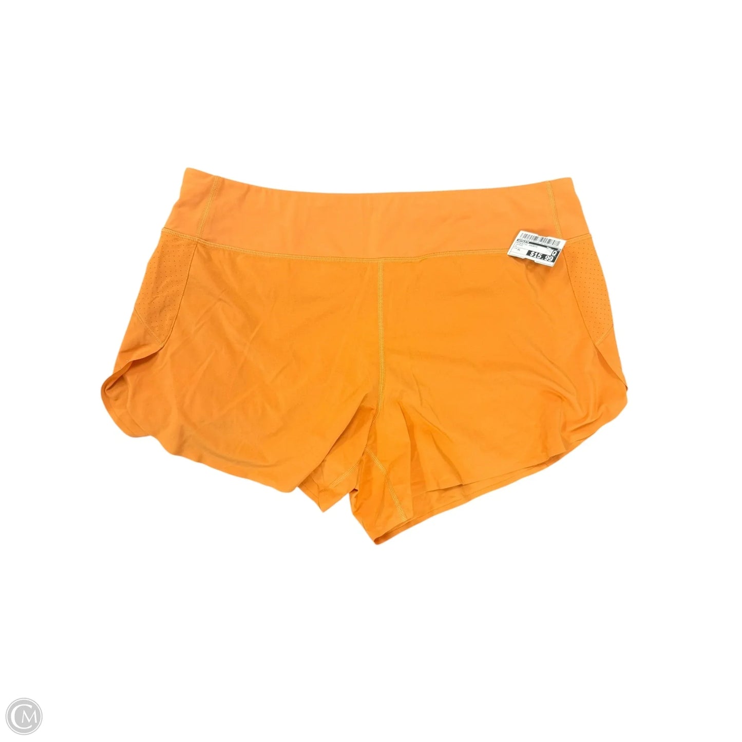 Athletic Shorts By Athleta In Orange, Size: Xl