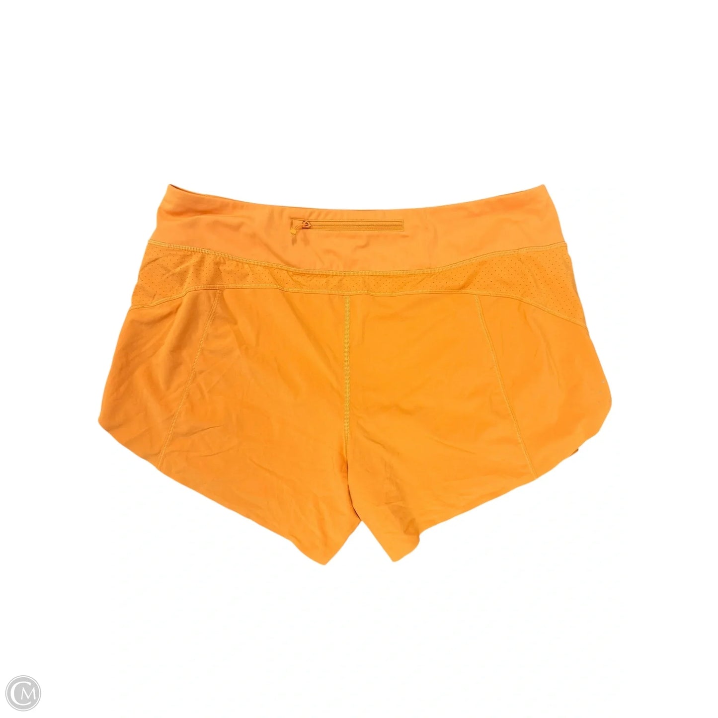 Athletic Shorts By Athleta In Orange, Size: Xl