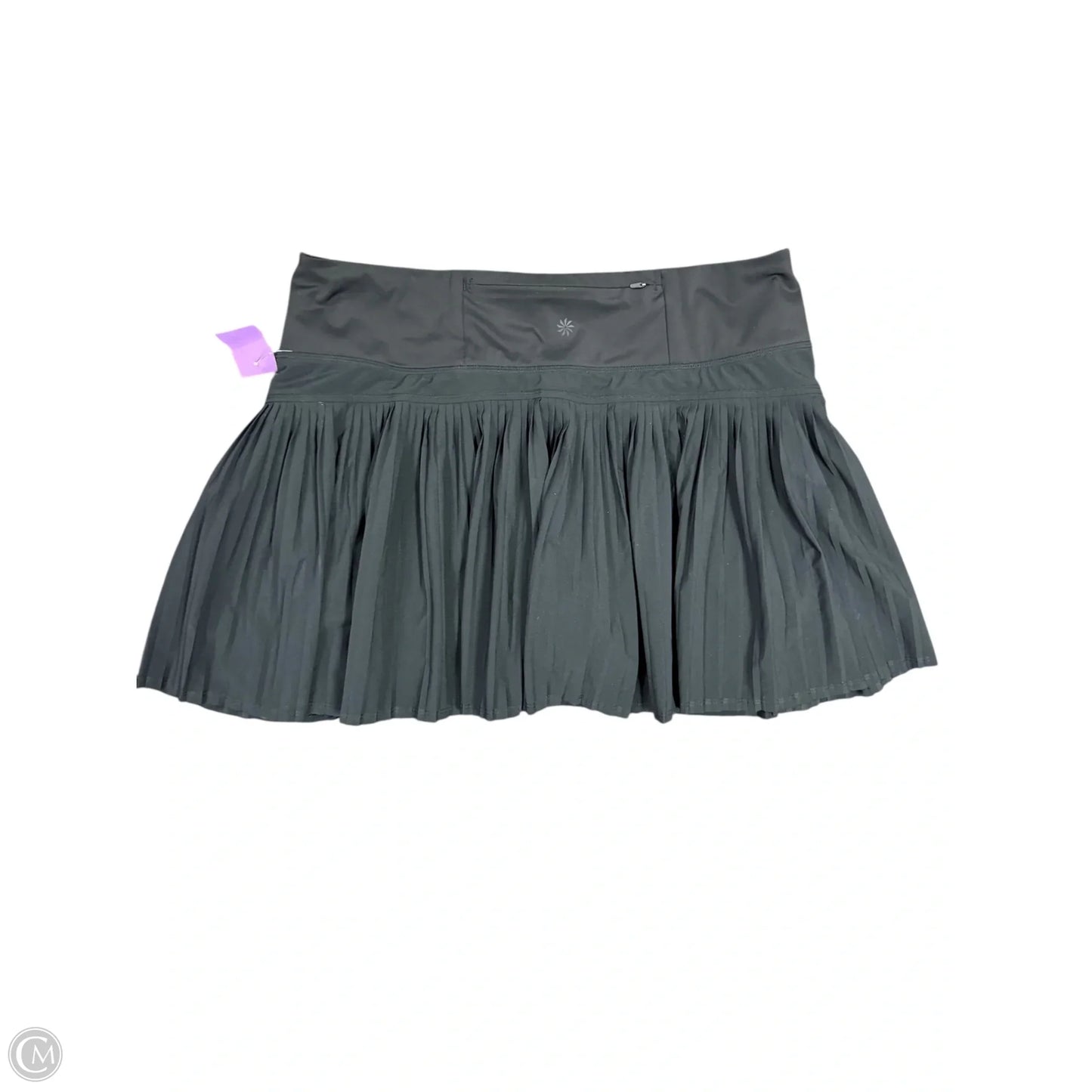 Athletic Skort By Athleta In Black, Size: L