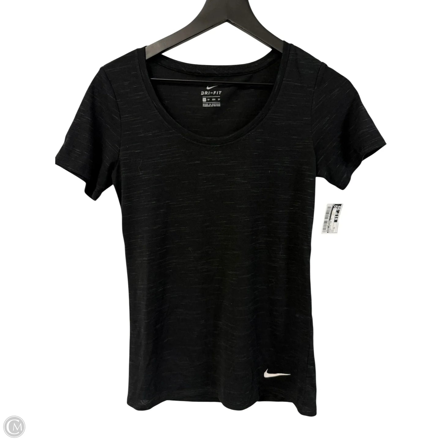 Athletic Top Short Sleeve By Nike Apparel In Pink, Size: Xs