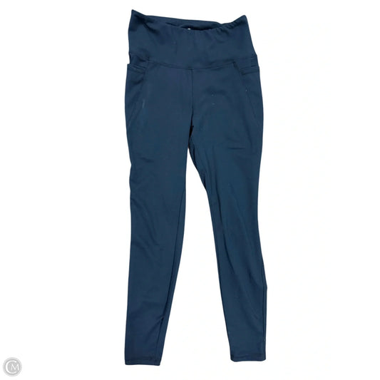 Athletic Leggings By Danskin In Navy, Size: M