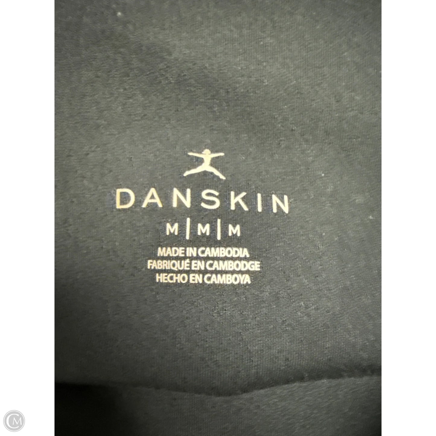Athletic Leggings By Danskin In Black, Size: M