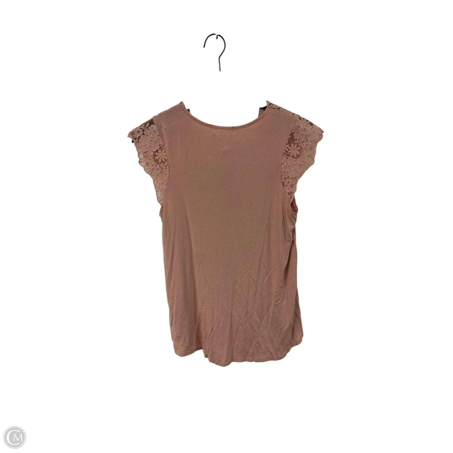 Top Short Sleeve By The Nines In Pink, Size: M