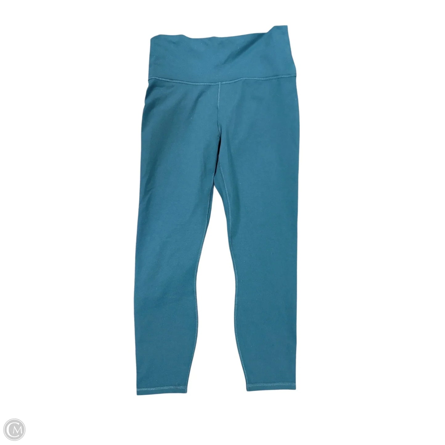 Athletic Leggings By Fabletics In Teal, Size: L