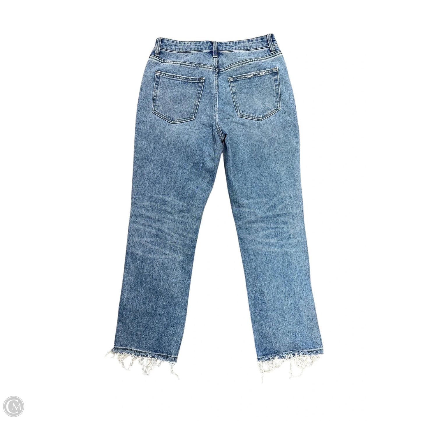 Jeans Straight By Flying Monkey In Blue Denim, Size: 4